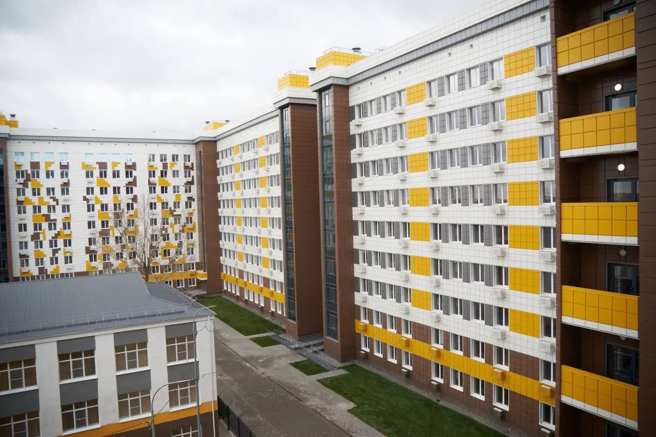 открыт комплекс новых общежитий на 900 мест